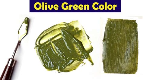 How to Make Olive Green Acrylic Paint: A Comprehensive Guide to Mixing and Experimenting with Colors