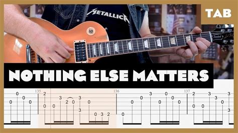 How to Play Nothing Else Matters on Guitar